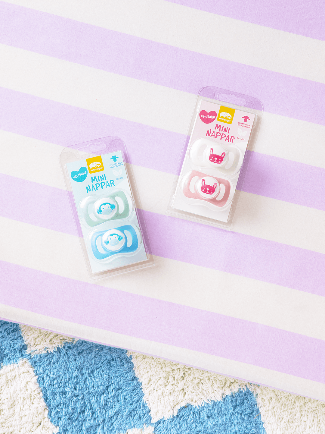Minstingen pacifiers